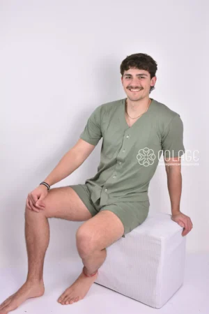 27 PIJAMA HOMBRE MC SHORT ABOT