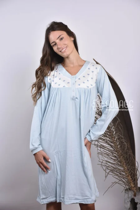 936 Camisón Ml Combinado Jersey