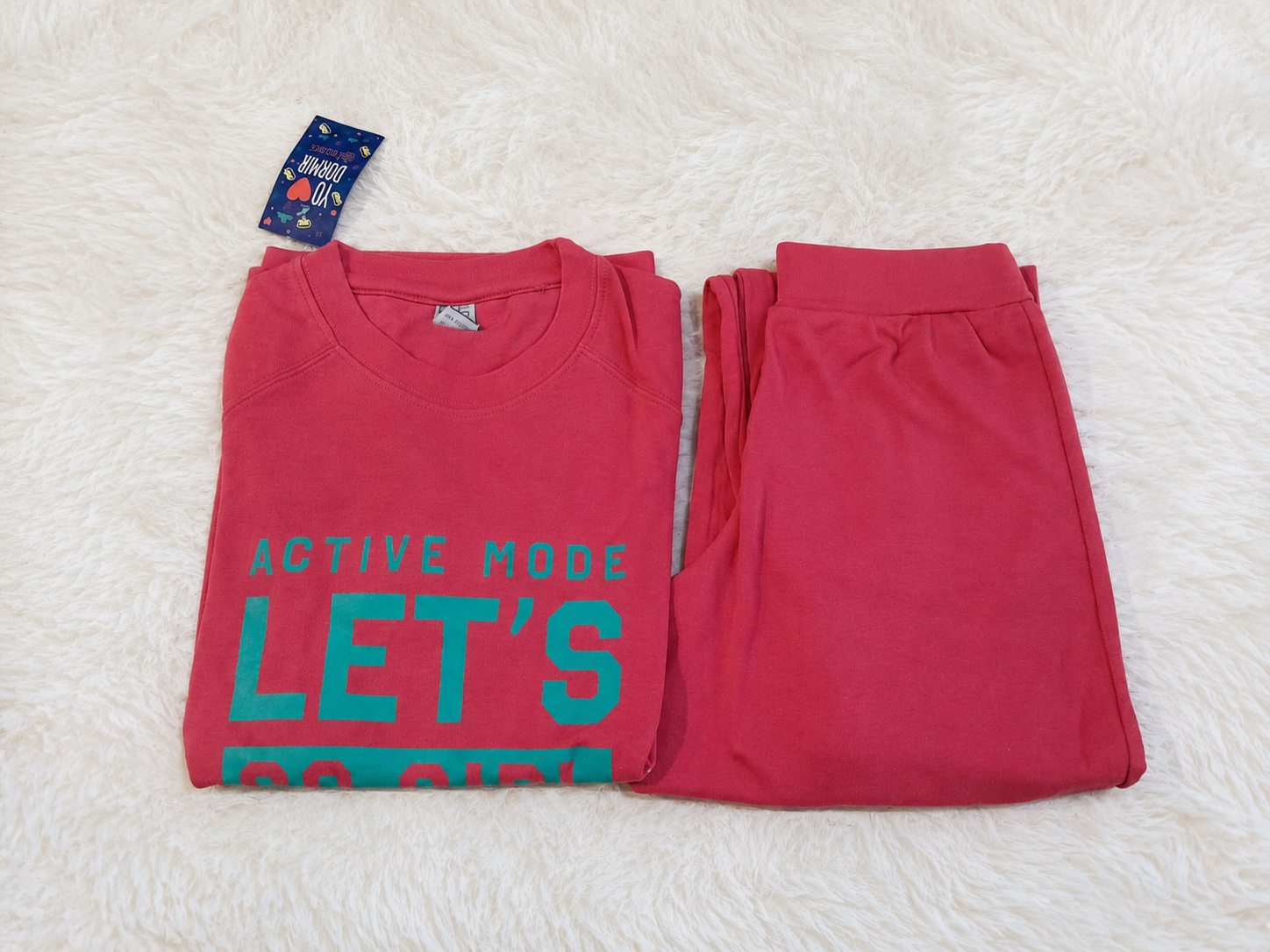 305 Pijama Interlock C/Babucha Estampado Go - Imagen 2