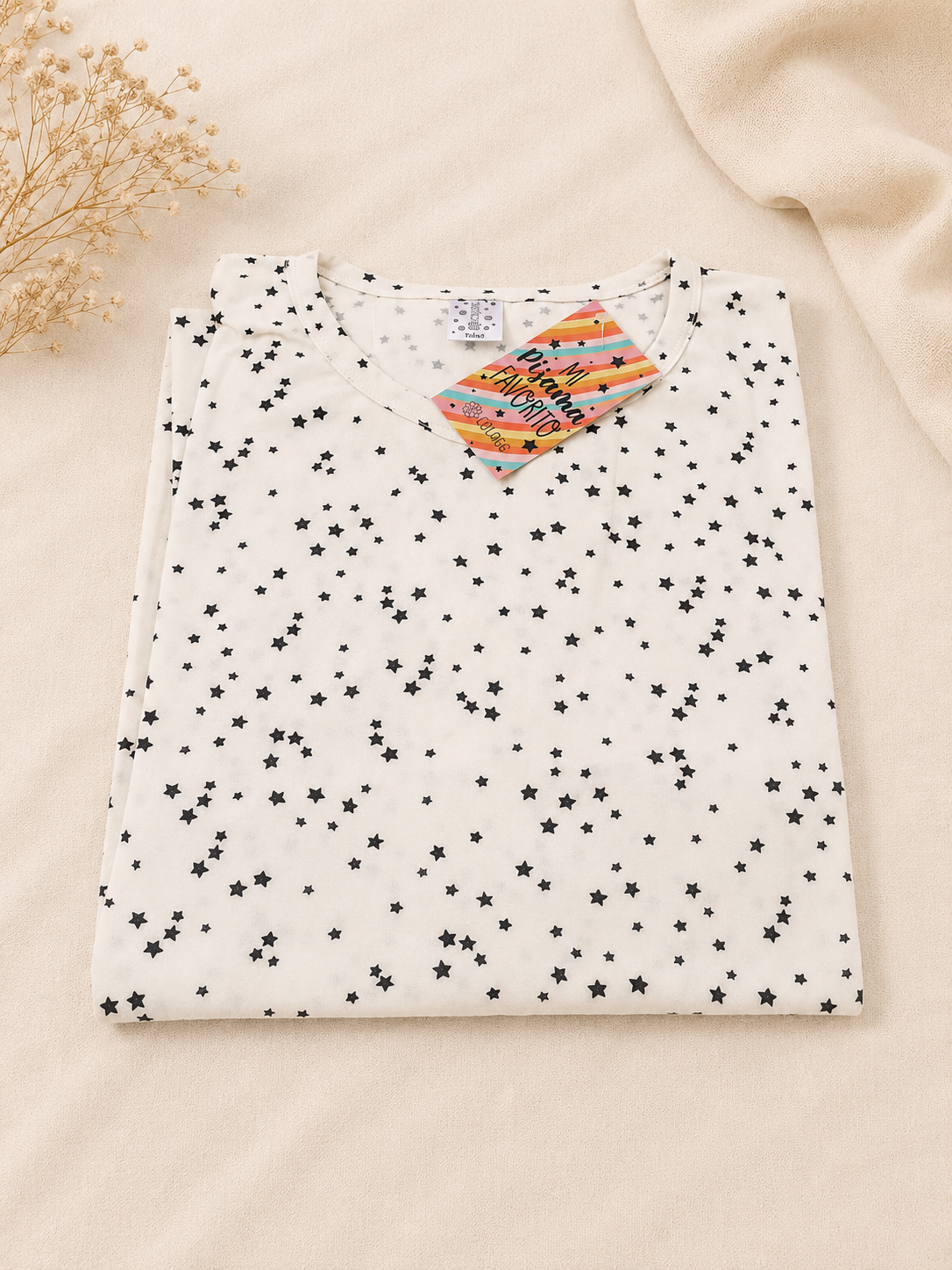 942 Remeron Juvenil Estampado Estrellitas - Imagen 5