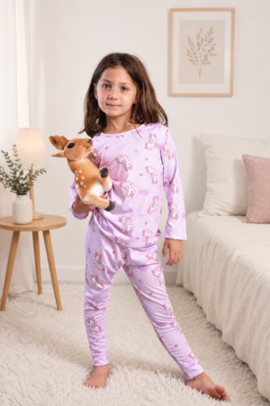 504 Pijama Sublimado/Unicornios