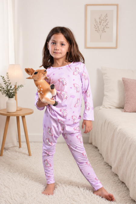 504 Pijama Sublimado/Unicornios