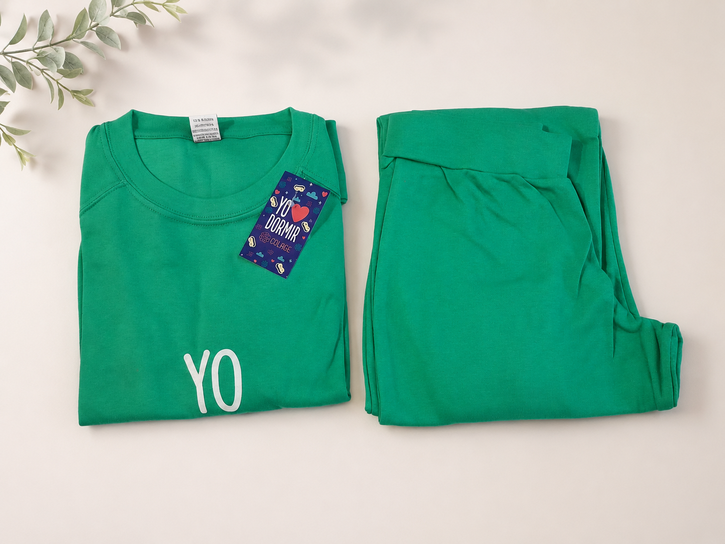 305 Pijama Interlock C/Babucha Estampado - Imagen 3