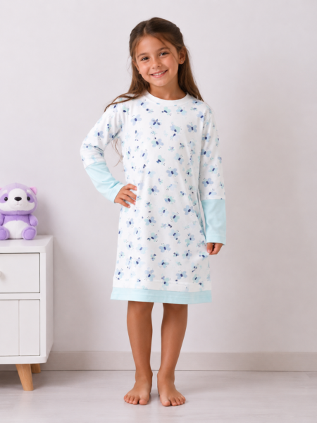 602 Camisón De Nena Mariposas