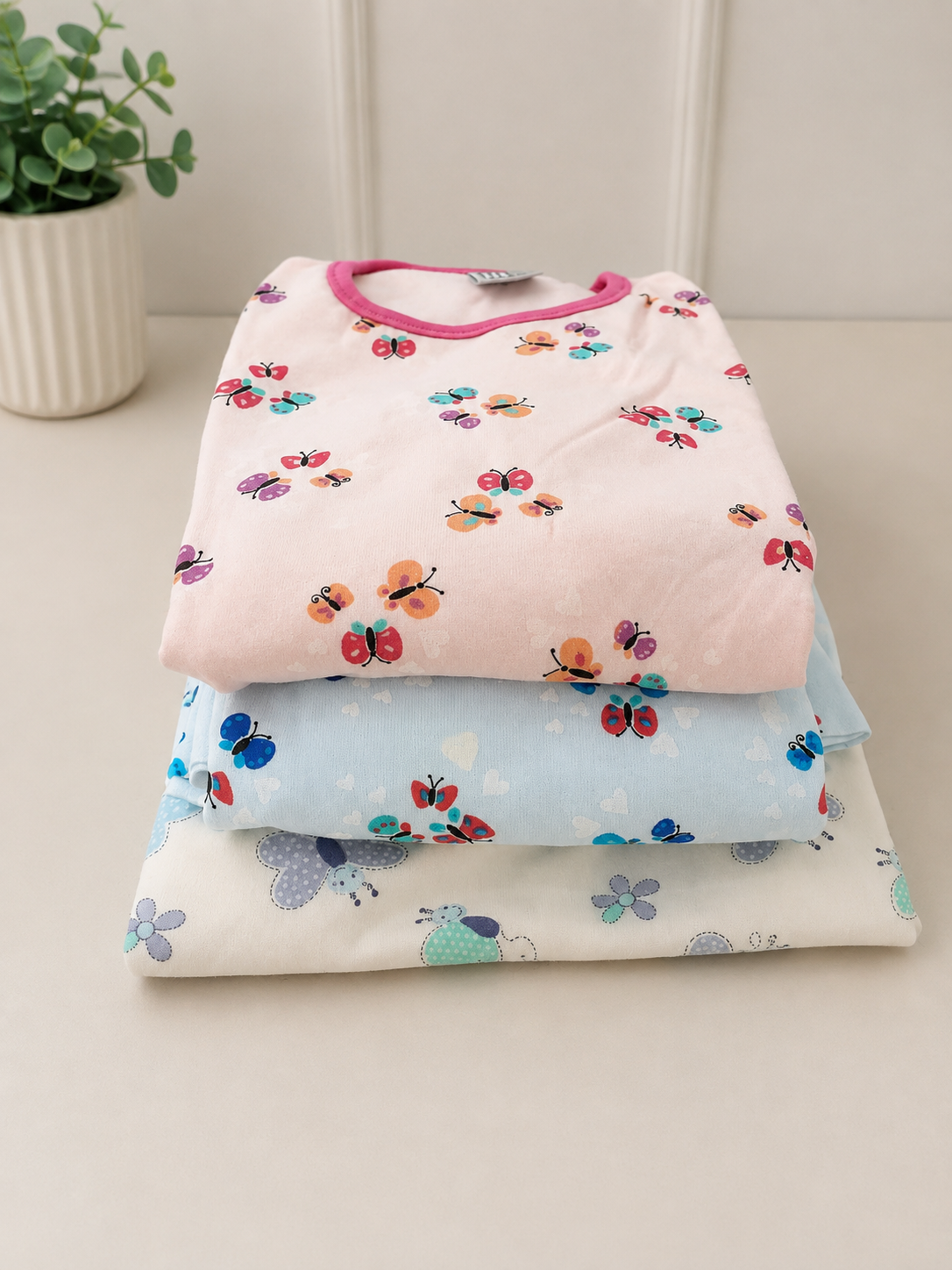 602 Camisón De Nena Mariposas - Imagen 2