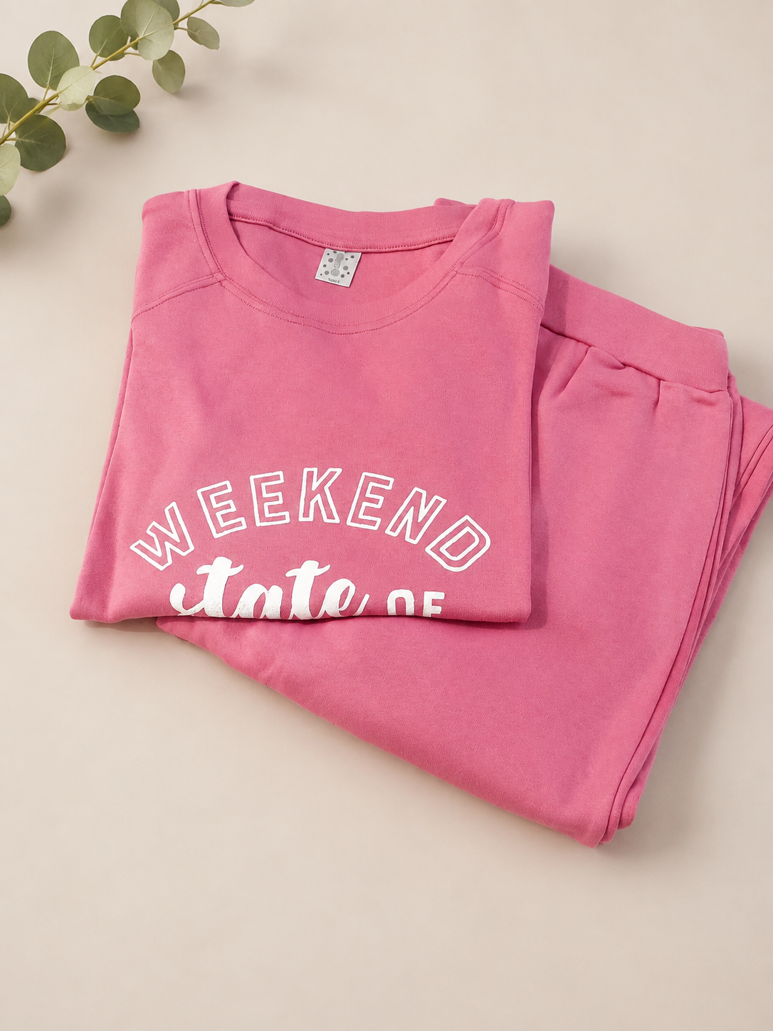 305 Pijama De Interlock C/Babucha Estampa Weekend - Imagen 3